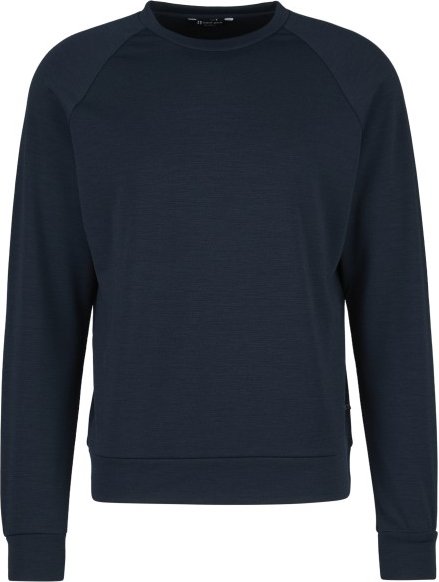 Thumbnail - Heber Peak - MerinoBlend SaplingHe. II Crew - Pullover Gr L blau