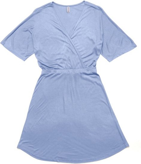 Mazine - Women's Faux-Wrap Jersey Dress - Kleid Gr XXL lila