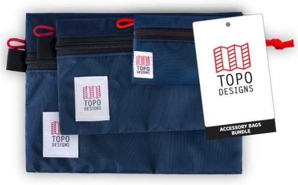 Topo Designs - Accessory Bag Bundle - Rucksack-Zubehör Gr Micro/Small/Medium blau