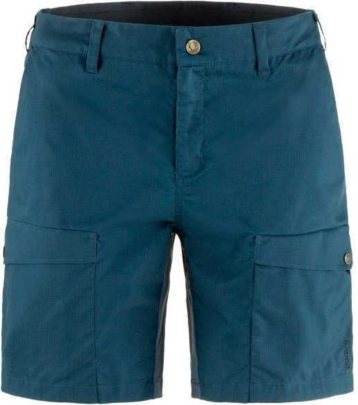 Fjällräven - Women's Abisko Hybrid Trail Shorts - Shorts Gr 36 blau