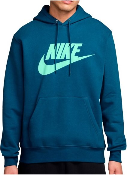 Nike - Club Pull-Over Fleece Hoodie - Hoodie Gr M blau