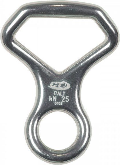 Climbing Technology - Otto Curved - Abseilgerät Gr 79 g grau
