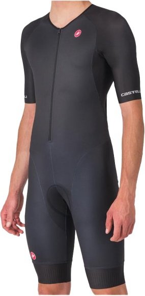 Castelli - Core Tri Suit S/S - Radeinteiler Gr XL grau