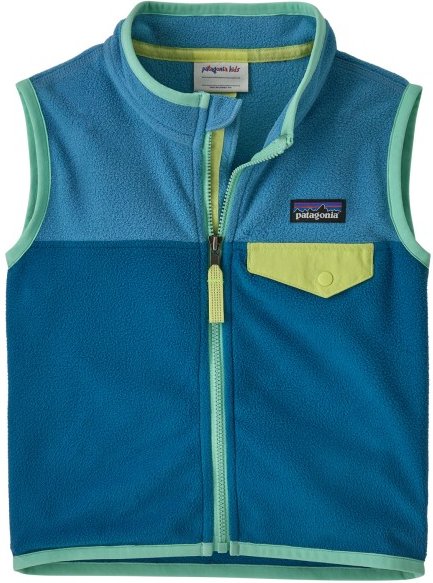 Patagonia - Baby's Micro D Snap-T Vest - Fleeceweste Gr 12-18 Months blau