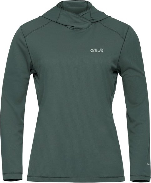 Jack Wolfskin - Women's Prelight Suncool Hoody - Funktionsshirt Gr L blau