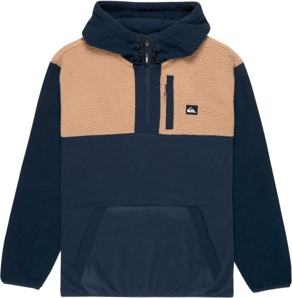 Thumbnail - Quiksilver - Ocean View Mix Up Hoodie - Fleecepullover Gr S blau