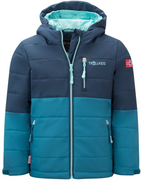 Thumbnail - Trollkids - Kid's Hemsedal Snow Jacket XT - Skijacke Gr 140 blau