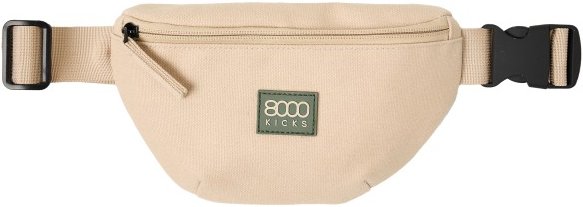 8000Kicks - Hemp Fanny Pack - Hüfttasche Gr One Size beige