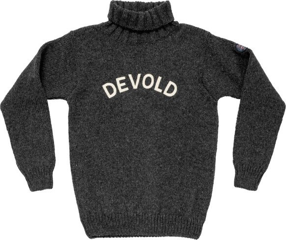 Thumbnail - Devold - Nansen Legacy High Neck - Wollpullover Gr XXL schwarz