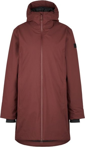 Stoic - Women's MountainWool MMXX. Uppsala Coat - Mantel Gr S rot
