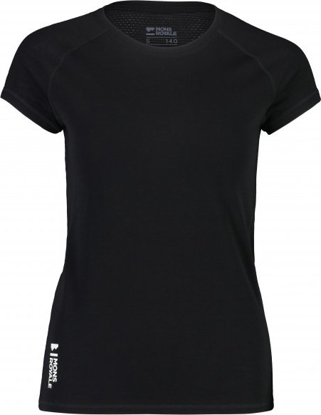 Mons Royale - Women's Bella Tech Tee - Merinounterwäsche Gr XL schwarz