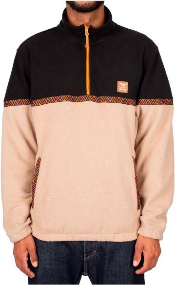 Thumbnail - Iriedaily - Monte Noe Troyer - Fleecepullover Gr M beige