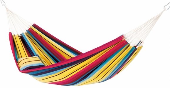 Amazonas - Barbados - Hängematte Gr 230 x 150 cm bunt