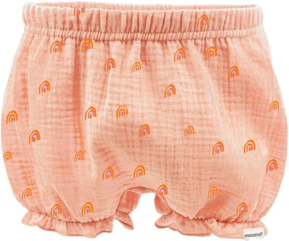 maximo - Baby Girl's Pumphose - Shorts Gr 62 rosa/beige