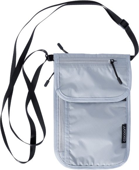 Thumbnail - Cocoon - Neckwallet Light - Wertsachenbeutel Gr One Size grau