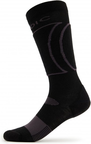 Stoic - Merino Ski Socks Tech Light - Skisocken Gr 45-47 schwarz