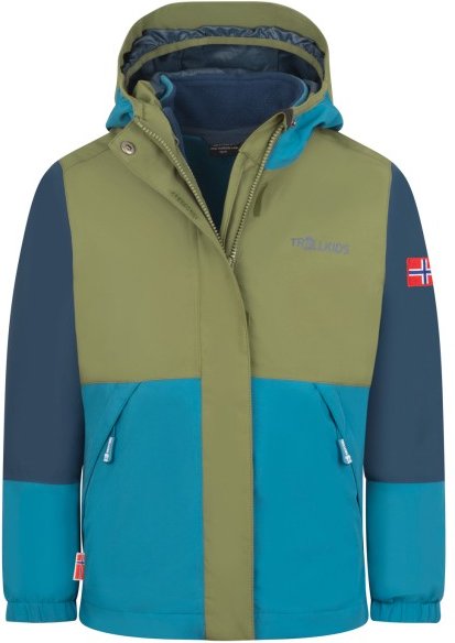 Trollkids - Kid's Kjerag 3in1 Jacket - Doppeljacke Gr 92 bunt
