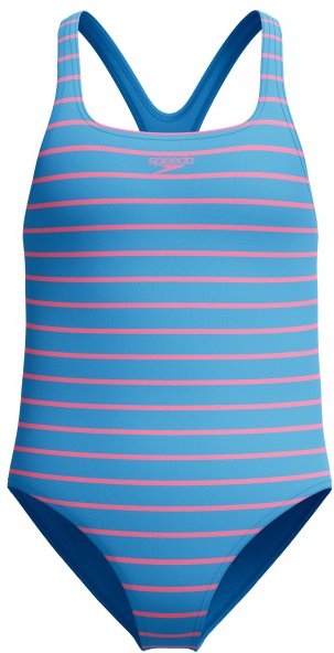 Speedo - Kid's Print Medalist One Piece - Badeanzug Gr 128 blau