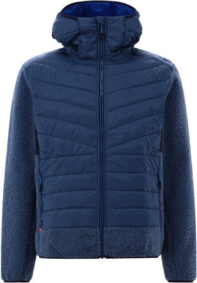 CMP - Jacket Hybrid Fix Hood - Fleecejacke Gr 50 blau