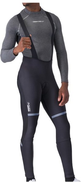 Thumbnail - Castelli - Polare 4 Bibtight - Radhose Gr L grau