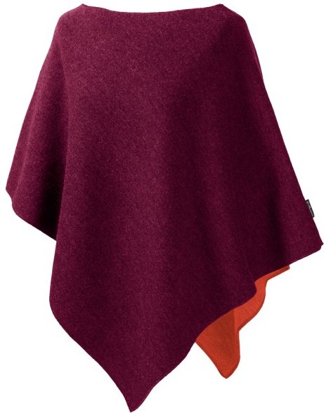 Mufflon - Women's Extra - Poncho Gr One Size lila