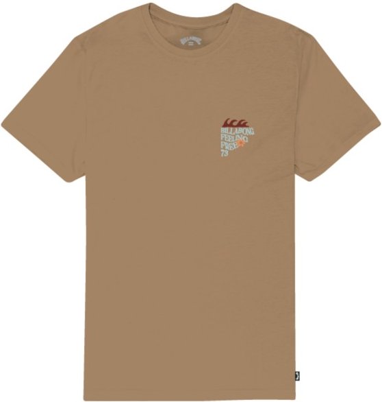 Billabong - Kid's Twin Fins S/S - T-Shirt Gr 164 - XL beige