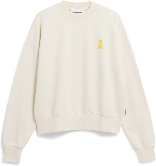 Thumbnail - ARMEDANGELS - Women's Iconic Å Alizaa Sweat - Pullover Gr S weiß