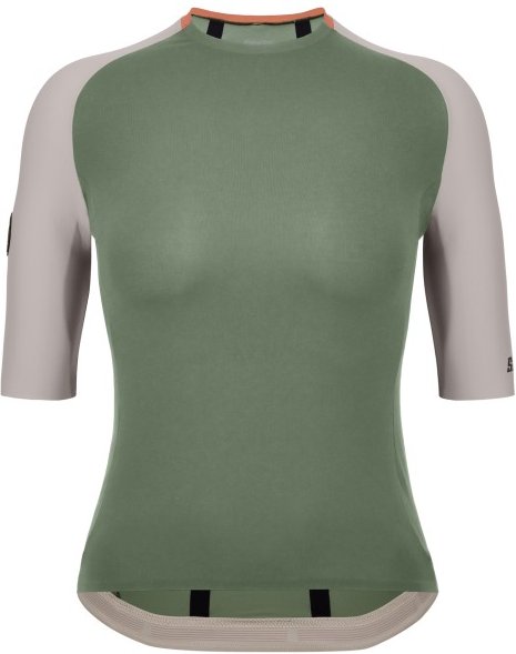 Santini - Pelle Stelth Fir Slip-On Jersey - Radtrikot Gr XL oliv