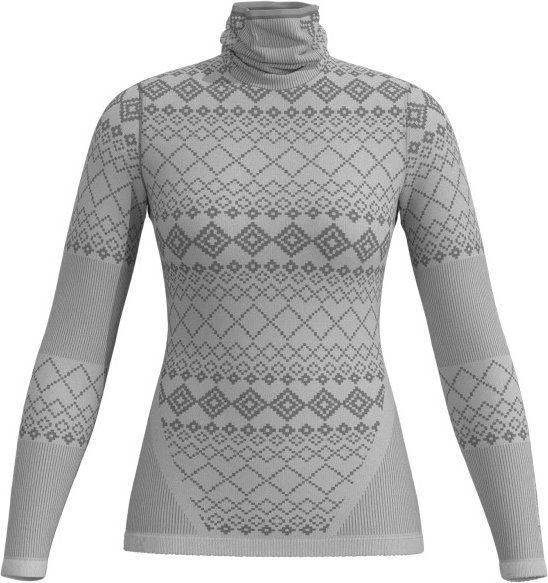 Thumbnail - Löffler - Women's Rollneck L/S Transtex Warm RETR'X - Kunstfaserunterwäsche Gr 36/38 grau
