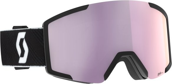 Scott - Shield S3 (VLT 12%) + Extra Lens S1 (VLT 59%) - Skibrille lila