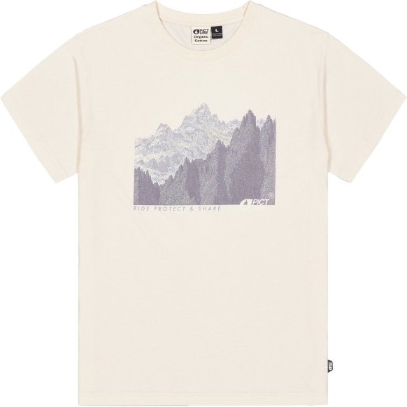 Picture - Clem Vuillier Tee - T-Shirt Gr M weiß