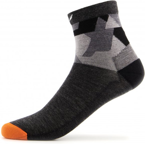 Salewa - Pedroc Camu All Mountain QRT Sock - Wandersocken Gr 45-47 schwarz
