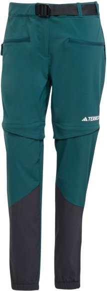 adidas Terrex - Women's Utilitas ZO Pants - Zip-Off-Hose Gr 40 - Regular blau