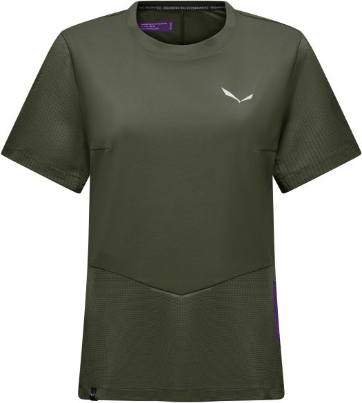 Salewa - Women's Pedroc Dry Hyb T-Shirt - Funktionsshirt Gr 40 oliv