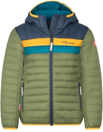 Trollkids - Kid's Eikefjord Jacket - Kunstfaserjacke Gr 152 oliv