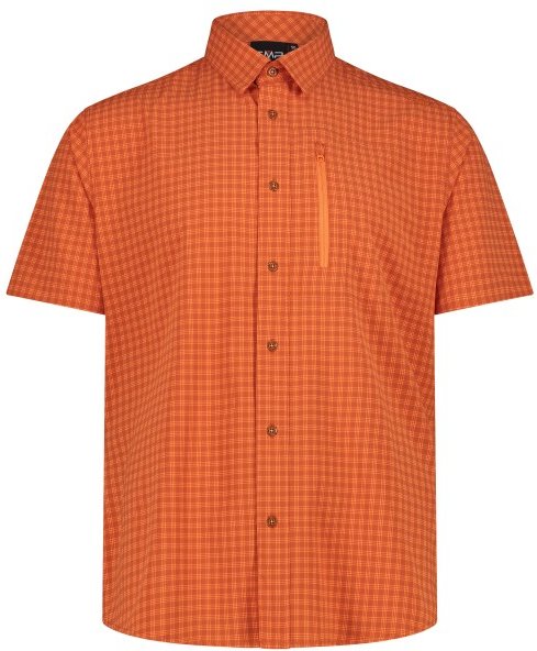CMP - Shirt Stretch - Hemd Gr 52 orange