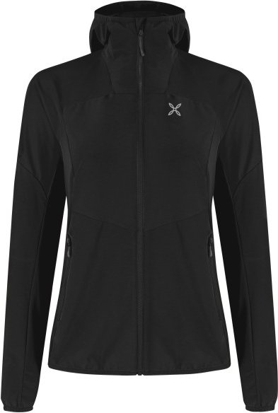 Montura - Women's Rise Hooded Jacket - Softshelljacke Gr M schwarz