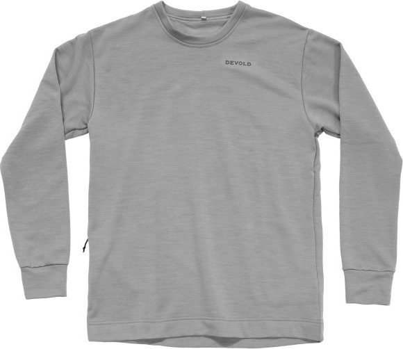 Devold - Everyday Crew - Merinolongsleeve Gr M grau