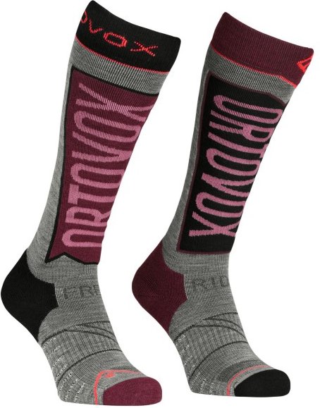 Ortovox - Women's Free Ride Long Socks - Skisocken Gr 42-44 grau