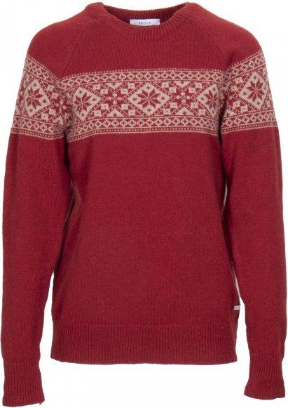 Thumbnail - Sätila - Women's Grace Sweater - Wollpullover Gr S rot