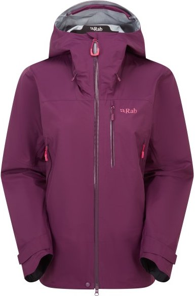 Rab - Women's Firewall Mountain Jacket - Regenjacke Gr 36 lila