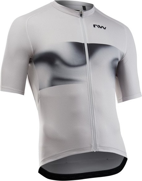 Northwave - Force Evo Jersey Short Sleeve - Radtrikot Gr 3XL grau