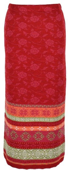 Thumbnail - Flomax - Women's Strickrock Lang Hedda - Rock Gr S rot