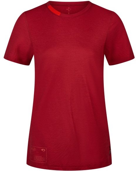 Transhumance - Women's Basic T-Shirt - Merinounterwäsche Gr M rot