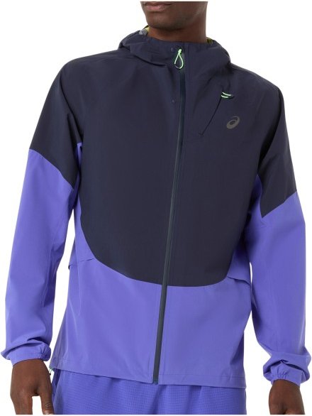 Asics - Metarun Legend Jacket - Laufjacke Gr S blau/lila