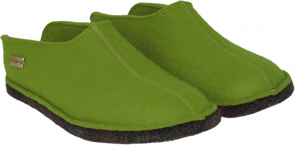 Thumbnail - Haflinger - Smily - Hüttenschuhe Gr 45 oliv