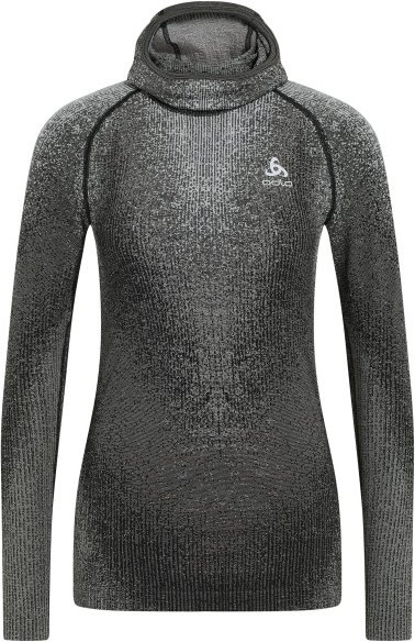 Odlo - Women's Performance Warm Blackcomb Bl Facemask L/S - Kunstfaserunterwäsche Gr XL grau