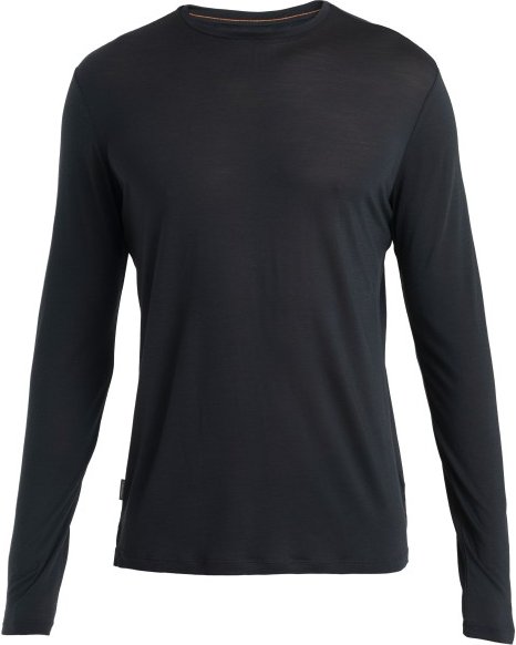 Icebreaker - Merino 125 Cool-Lite Sphere III L/S Tee - Merinoshirt Gr S schwarz