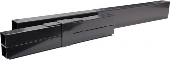 Gibbon Slacklines - Slackrack 1 m Extension Gr 100 x 12 x 12 cm grau