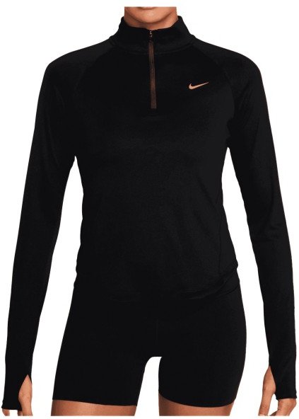 Nike - Women's Tempo Dri-Fit Half-Zip Top - Laufshirt Gr XS schwarz
